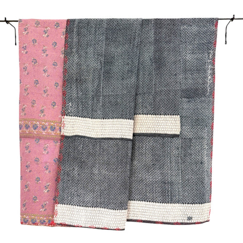 kantha quilt - saritæppe - 2.2 x 1.4 M. No 143