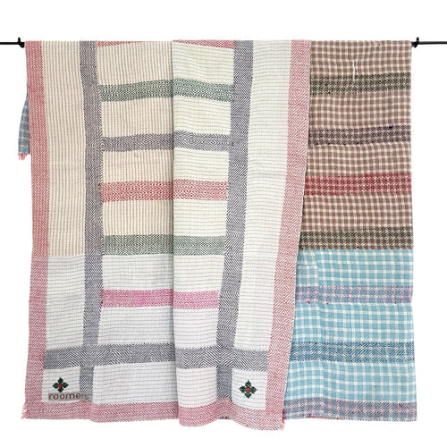 kantha quilt - saritæppe - 2.3 x 1.6 M. No 146