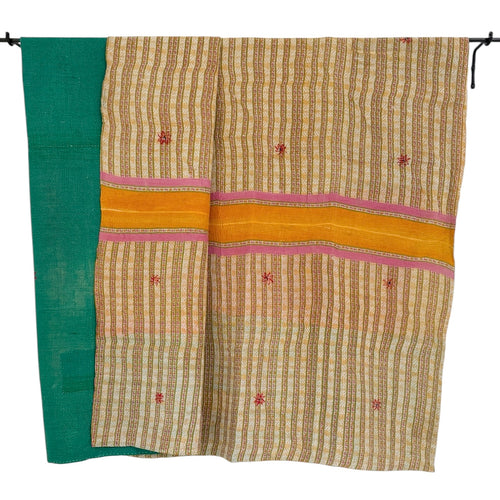 kantha quilt - saritæppe - 2 x 1.6 M. No 20