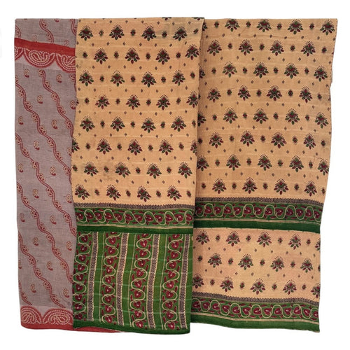 kantha quilt - saritæppe - 2.1 x 1.3 M. No 22