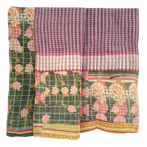 kantha quilt - saritæppe - 1.9 x 1.2 M. No 28