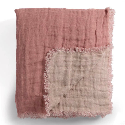 Sengetæppe linned Goa - 2.6 x 2.6 m.