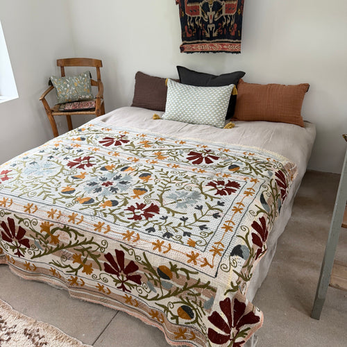 Kantha Suzani tæppe No 19 - 2 x 1.6 M