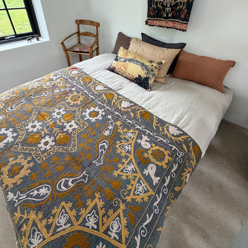 Kantha Suzani tæppe No 28 - 2 x 1.3 M