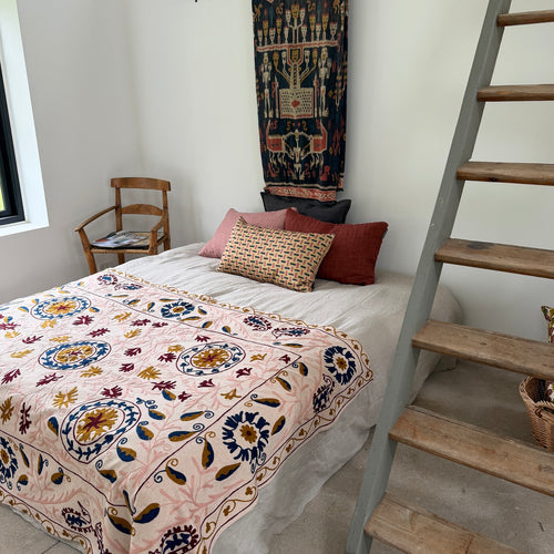 Suzani cotton throw No 08 - 2 x 1.5 M