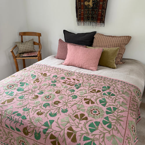 Suzani cotton throw No 16 - 2 x 1.5 M