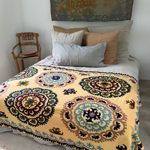 Suzani bed cover No 1 - 2.1 x 1.5 m.