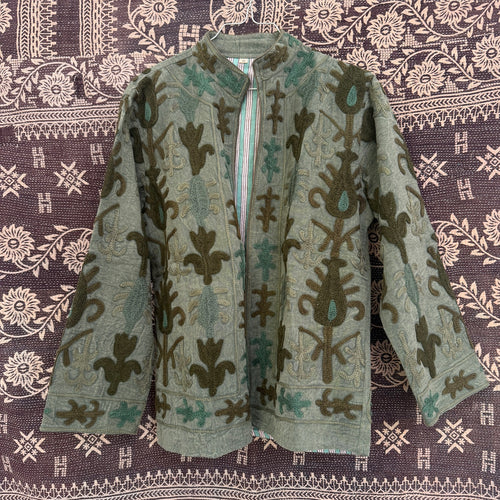 Unika suzani-jakke Size M - No 04