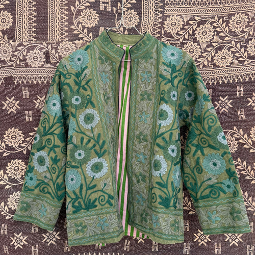 Unika suzani-jakke Size M - No 06