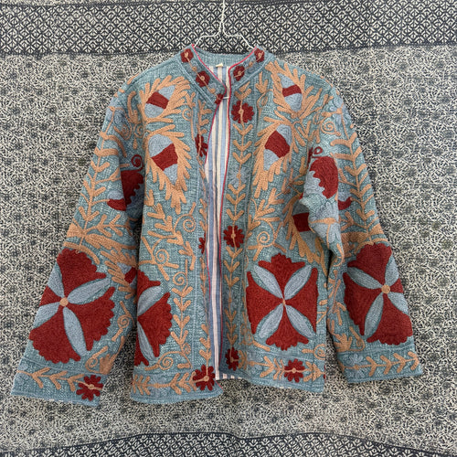 Unika suzani-jakke Size L - No 13