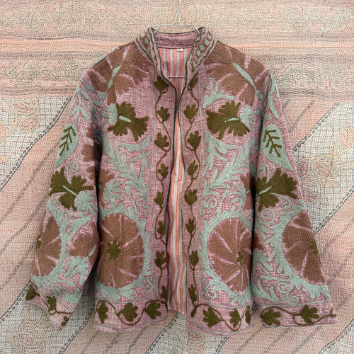 Unika suzani-jakke Size L - No 18