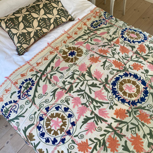 Kantha Suzani Sengetæppe No 34 - 2.3 x 1.6 m.