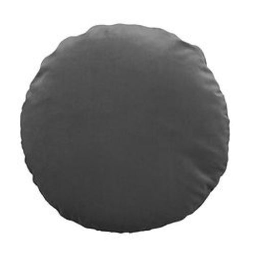 basic round steel grey 45 cm