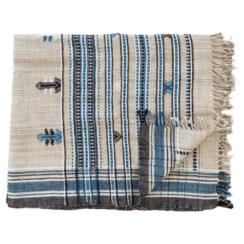 Desi khadi wool blanket - No 14